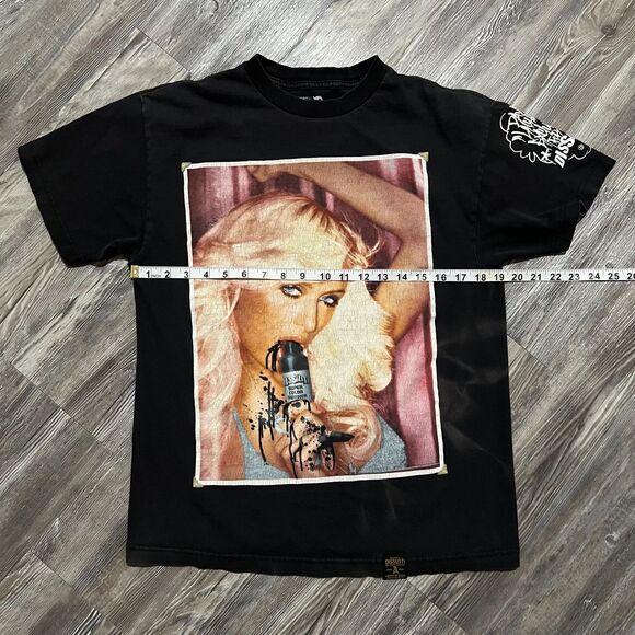 Vintage Dissizit x David LaChapelle Paris Hilton Shirt M - Picture 6 of 8